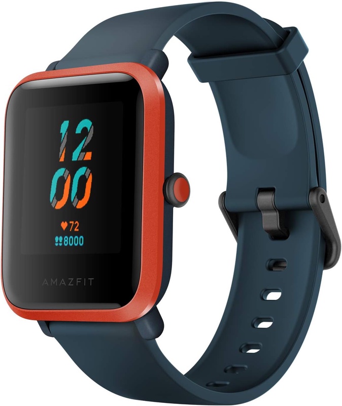 Amazon.com: Amazfit Bip S Fitness Smartwatch, 40 Day Battery Life, 10 Sports Modes, Heart Rate, 1.28'' Always-On Display, Water Resistant, Built-in GPS, Red Orange (W1821US4N)