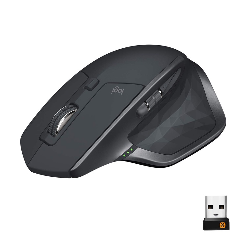 Amazon.com: Logitech MX Master 2S Wireless Mouse – Use on Any Surface, Hyper-Fast Scrolling, Ergonomic Shape, Rechargeable, Control up to 3 Apple Mac and Windows Computers (Bluetooth or USB), Graphite: Computers & Accessories
