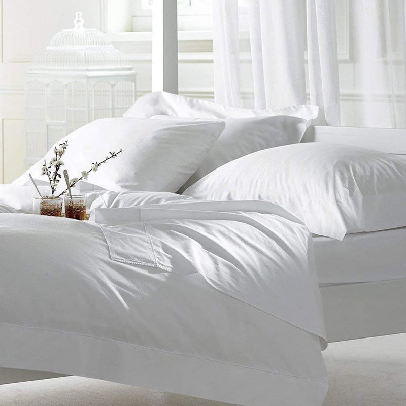 Amazon.com: Cottington Lane 400 Thread Count 100% Long Staple Cotton Sheetsets, 4 PCs, QUEEN SHEETS, Upto 15