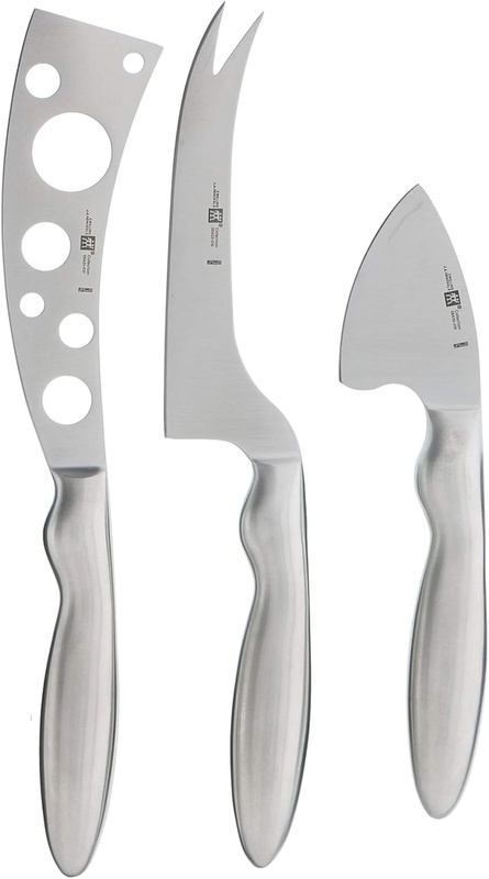 Amazon.com: ZWILLING J.A. Henckels 39432-000 Cheese Knife Set, 3-pc, Silver: Kitchen & Dining
