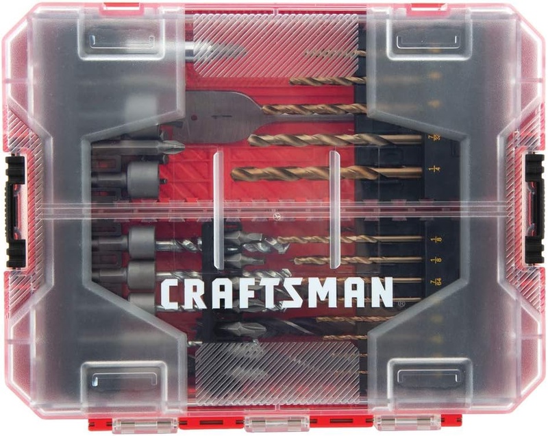 CRAFTSMAN Drill Bit Set, 60 Pieces (CMAF1260) - - Amazon.com
