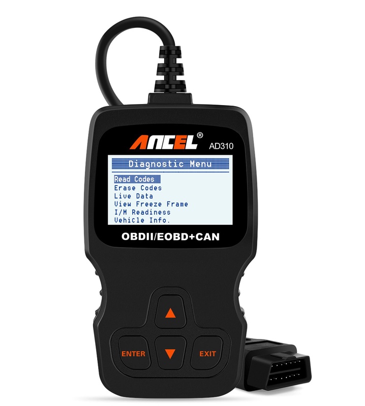 Amazon.com: ANCEL AD310 Classic Enhanced Universal OBD II Scanner Car Engine Fault Code Reader CAN Diagnostic Scan Tool-Black: Automotive