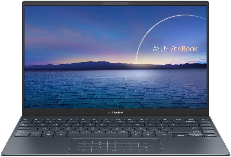 Amazon.com: ASUS ZenBook 14 Ultra-Slim Laptop 14” Full HD NanoEdge Bezel Display, Intel Core i7-1165G7, 8GB RAM, 512GB PCIe SSD, NumberPad, Thunderbolt 4, Windows 10 Home, Pine Grey, UX425EA-EH71: Computers & Accessories