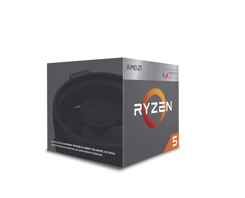 Amazon.com: AMD Ryzen 5 2400G Processor with Radeon RX Vega 11 Graphics: Computers & Accessories