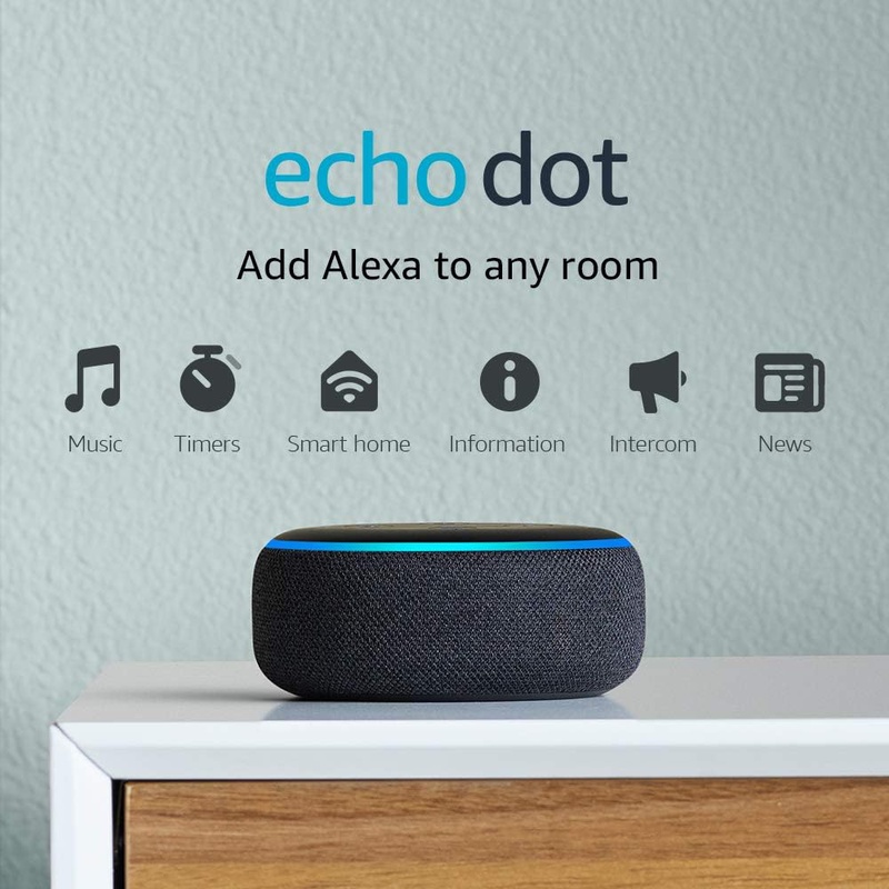 Amazon.com: Echo Dot (3rd Gen) - Smart speaker with Alexa - Charcoal: Amazon Devices