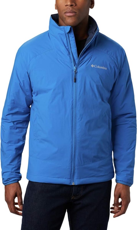 Amazon.com: Columbia Men's Tandem Trail Jacket, Bright Indigo, Large: Clothing
