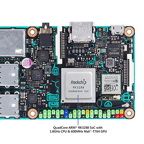 ASUS SBC Tinker board RK3288 SoC 1.8GHz Quad Core CPU, 600MHz Mali-T764 GPU, 2GB