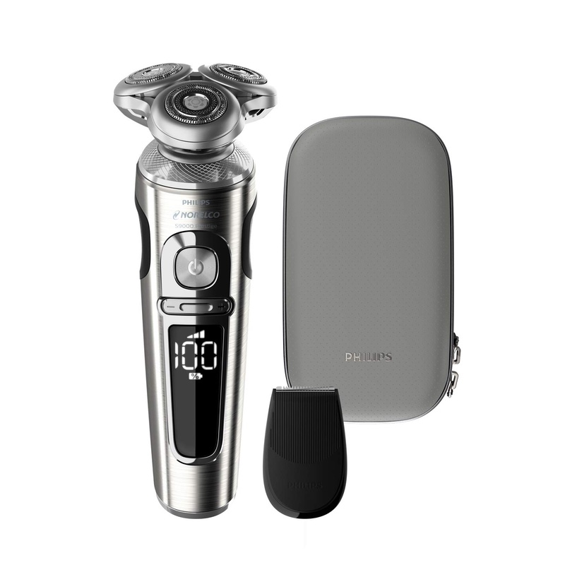 Amazon.com: Philips Norelco 9000 Prestige Electric Shaver with Precision Trimmer and Premium Case, SP9820/87: Beauty