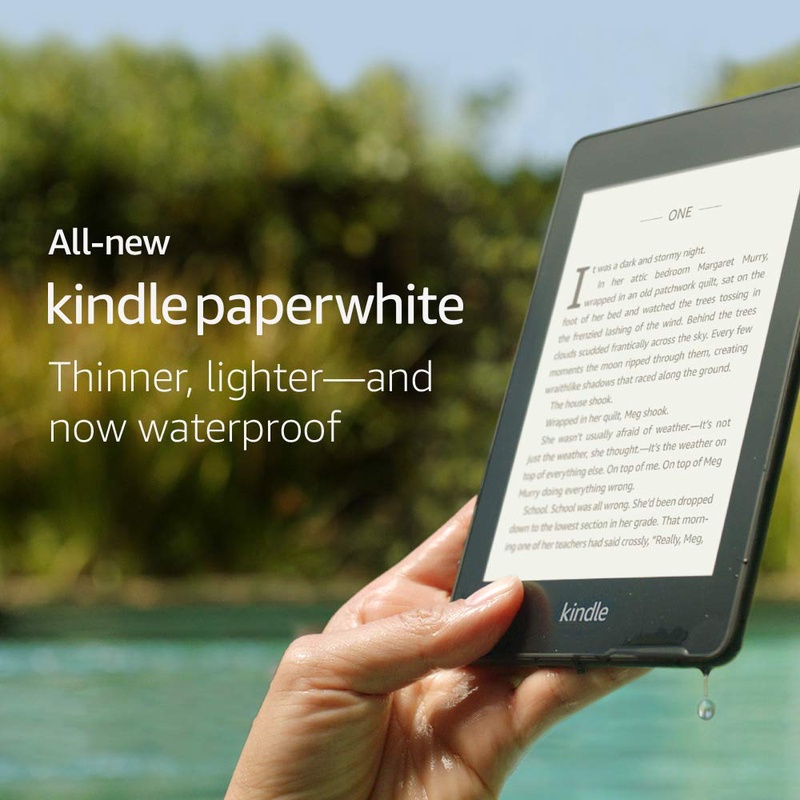 Amazon.com: All-new Kindle Paperwhite – Now Waterproof with 2x the Storage (International Version): Kindle Store