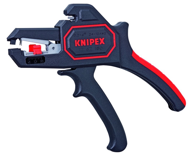 Knipex 1262180 Self Adjusting Insulation Strippers - Awg 10-24, 7.25 Inch - Wire Strippers - Amazon.com