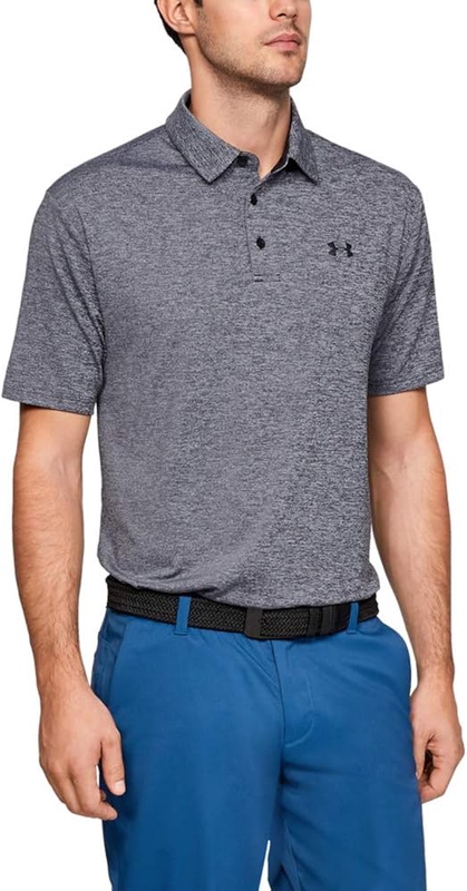 Amazon.com: Under Armour Men's Playoff Golf Polo 2.0, Black/Black, Small: Clothing