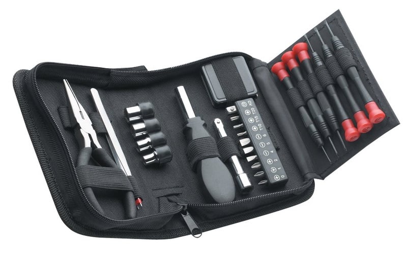 Allied Tools 49032 25-Piece Tri-Fold Mini Tool Set - Hand Tool Sets - Amazon.com