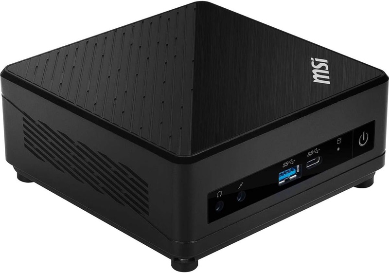 Amazon.com: MSI Cubi 5 10M-067US Mini PC, Intel Core i3-10110U, 8GB DDR4 RAM, 1TB HDD, 802.11ac WiFi, BT 5.1, USB Type-C, Windows 10 Home: Computers & Accessories