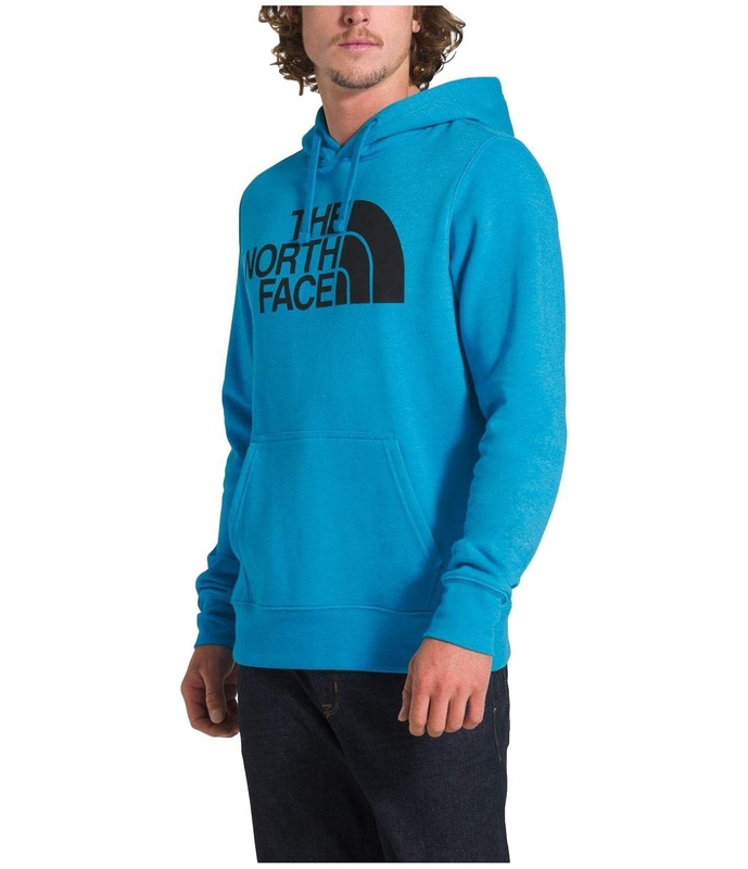 Amazon.com: The North Face Men's Half Dome Pullover Hoodie, Acoustic Blue Heather, L: Pike To Peak