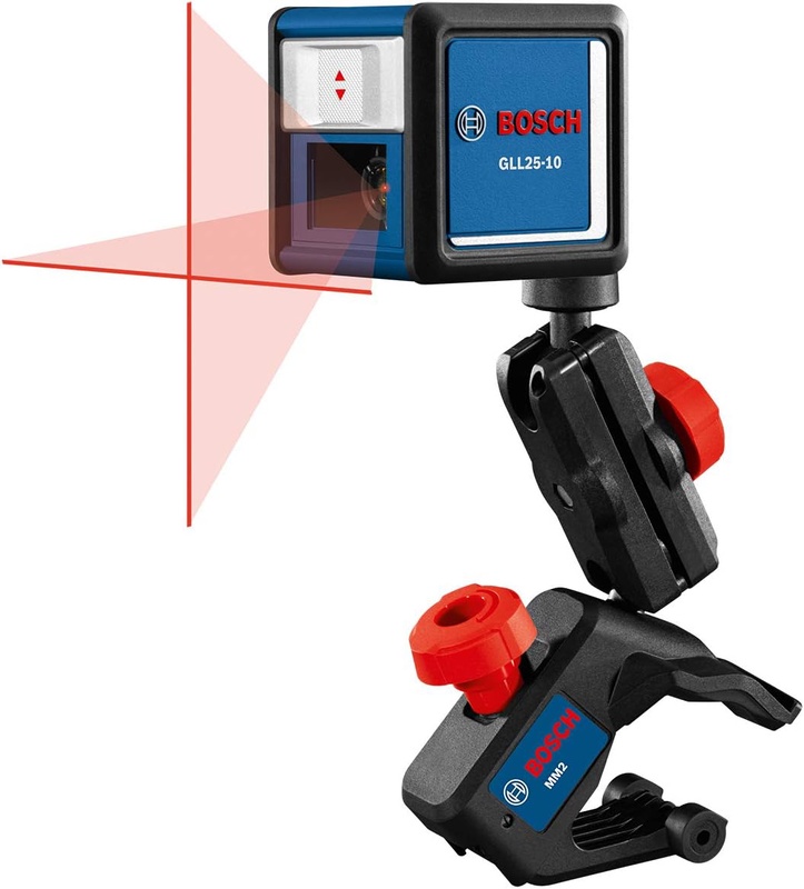 Bosch GLL25-10 30' Beam Self-Leveling Cross-Line Laser Level - - Amazon.com