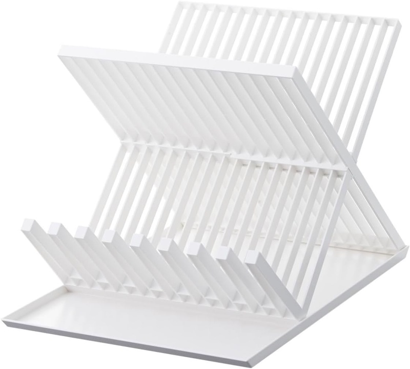 Amazon.com: YAMAZAKI home 2607 Tower Dish Drainer-Drying Rack for Kitchen Counters, White: Home & Kitchen