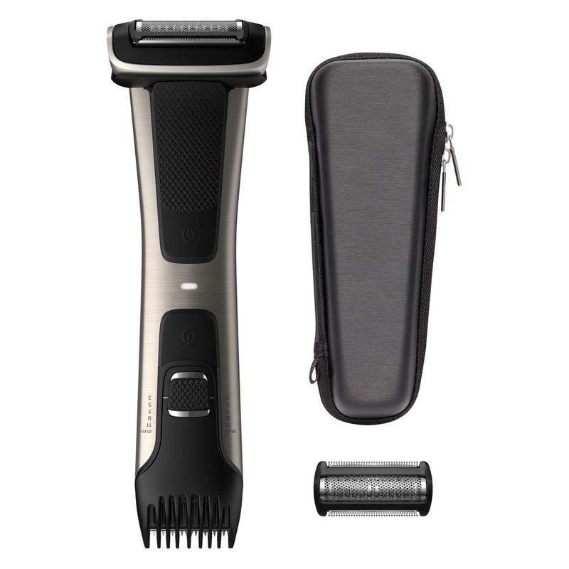 Amazon.com: Philips Norelco BG7040/42 Bodygroom Series 7000 Showerproof Body Trimmer & Shaver with Case and Replacement Head: Beauty