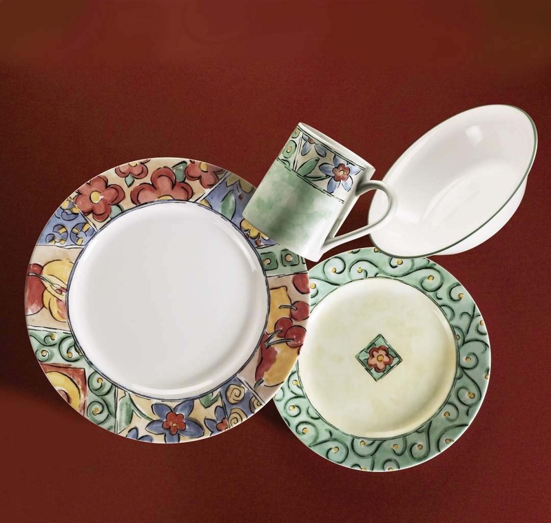 Amazon.com | Corelle Impressions 16-Piece Dinnerware Set: Dinnerware Sets: Dinnerware Sets
