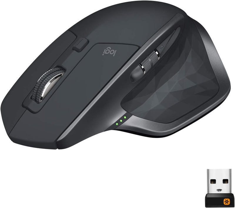 Amazon.com: Logitech MX Master 2S Wireless Mouse – Use on Any Surface, Hyper-fast Scrolling, Ergonomic Shape, Rechargeable, Control up to 3 Apple Mac and Windows Computers (Bluetooth or USB), Graphite: Computers & Accessories