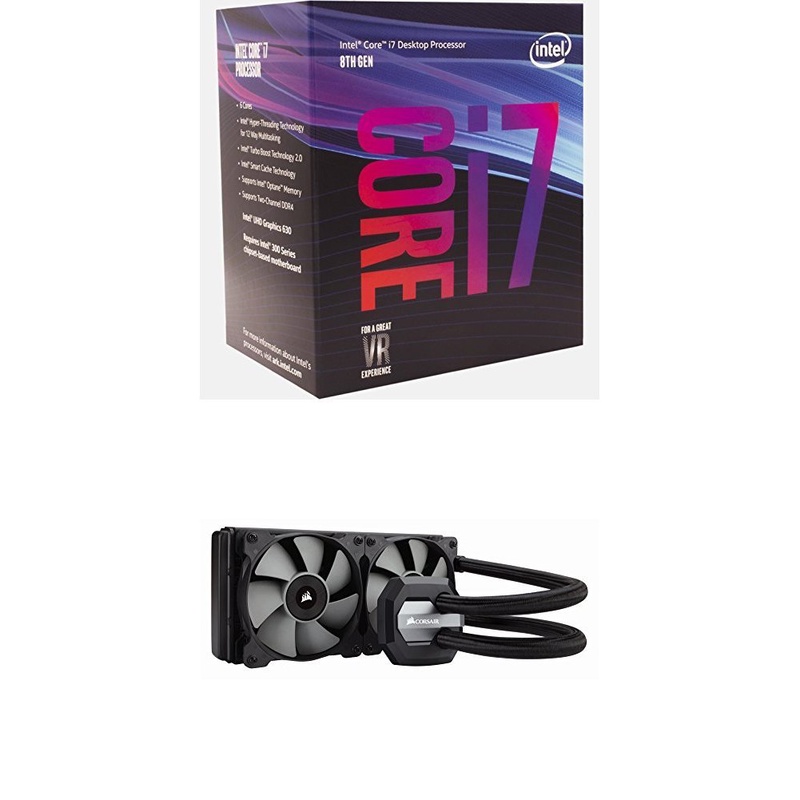 Amazon.com: ASUS Z370-A II (Intel 8th Gen) DDR4 DP HDMI DVI M.2 USB 3.1 Z370 II ATX Motherboard with Intel SSD 760P Series (256GB) and Intel Core i7-8700K Desktop Processor: Computers & Accessories