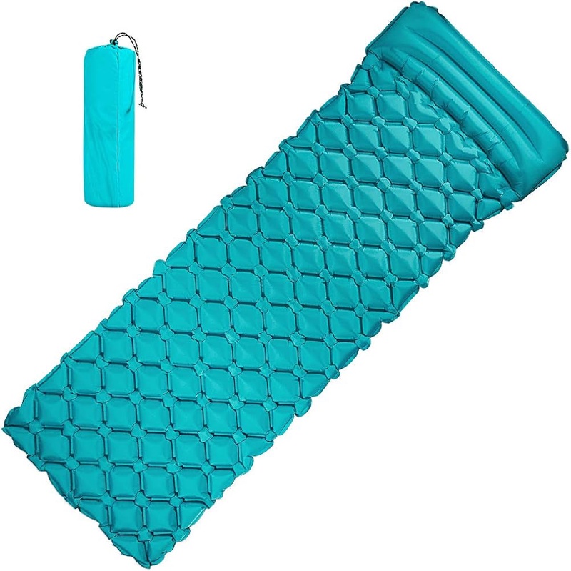 Amazon.com : VOLADOR Inflatable Sleeping Pad, Camping Air Mattress Portable Self Inflating Sleeping Mat Pillow Outdoor Camping Backpacking Travel : Clothing