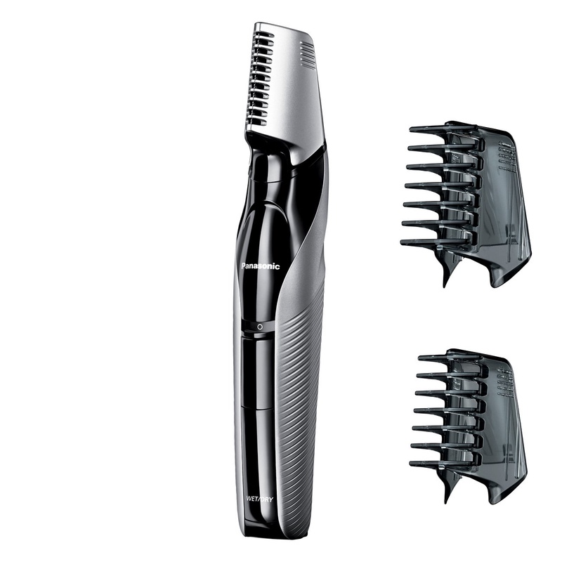Amazon.com: Panasonic Electric Body Hair Trimmer and Groomer for Men ER-GK60-S, Cordless, Wet/Dry with 3 Comb Attachments, Washable: Beauty