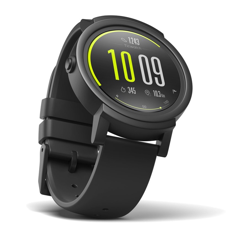 Amazon.com: Ticwatch E most comfortable Smartwatch-Shadow,1.4 inch OLED Display, Android Wear 2.0,Compatible with iOS and Android, Google Assistant: Cell Phones & Accessories