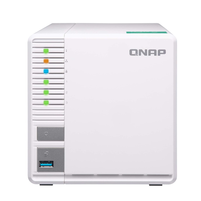 Amazon.com: QNAP TS-328-US QNAP 3-Bay Personal Cloud NAS, Ideal for RAID5 Storage. ARM Quad-core 1.4GHz, 2GB DDR4 RAM, 2 x Gigabit LAN, 2.5
