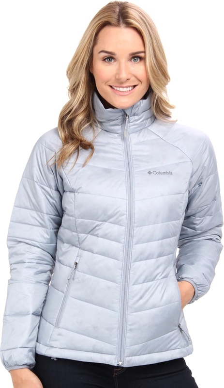 Amazon.com: Columbia Women's Gold 650 TurboDown Radial Down Jacket, X-Small, Tradewinds Grey: Clothing