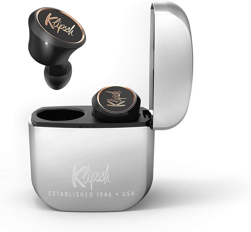 Amazon.com: Klipsch T5 True Wireless Earphones - True Wireless Earbuds with Bluetooth 5 Wireless connectivity, Patented, Ultra-Comfortable Ear Tips: Electronics