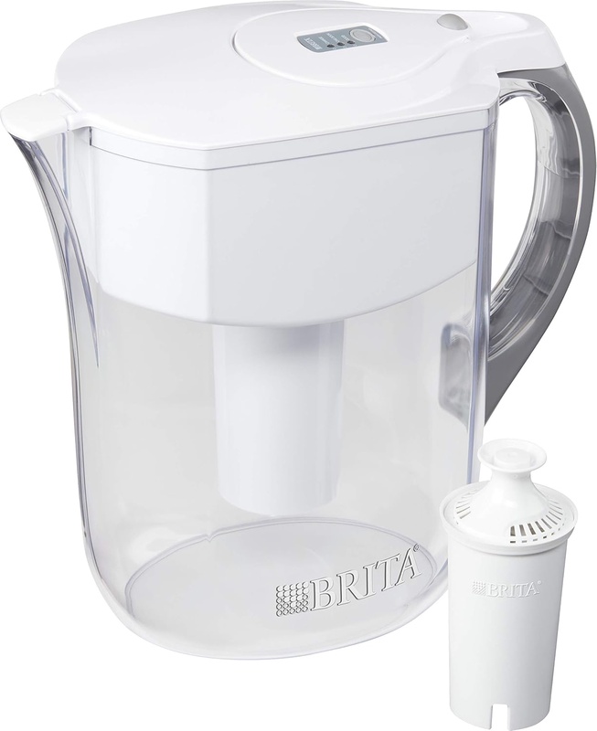 Amazon.com: Brita Grand Pitchers, Large 10 Cup, White: Kitchen & Dining