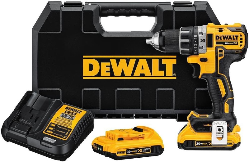 Amazon.com: DEWALT 20V MAX Cordless Drill / Driver Kit, Brushless, 1/2-Inch (DCD791D2): Home Improvement