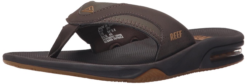 Amazon.com: Reef Fanning Mens Sandals | Bottle Opener Flip Flops For Men: Shoes