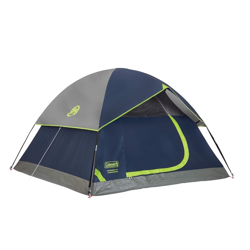 Amazon.com : Coleman 4-Person Dome Tent for Camping | Sundome Tent with Easy Setup : Sports & Outdoors
