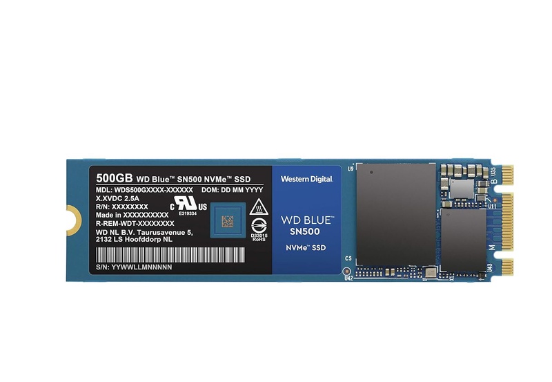 Amazon.com: WD Blue SN500 500GB NVMe Internal SSD - Gen3 PCIe, M.2 2280, 3D NAND - WDS500G1B0C: Computers & Accessories