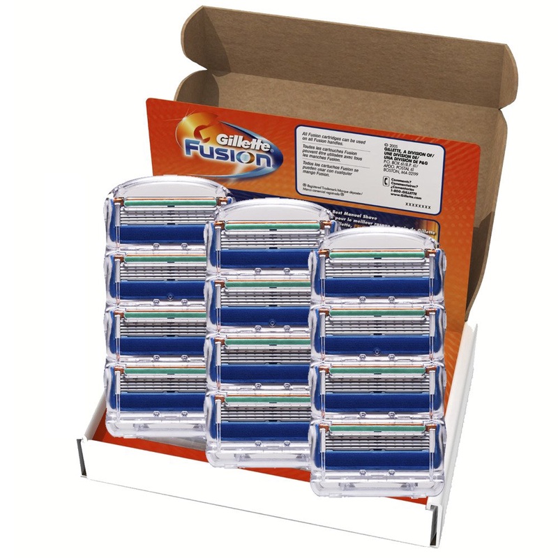 Amazon.com: Gillette Fusion Manual Men’s Razor Blade Refills, 12 Count, Mens Razors / Blades: Beauty