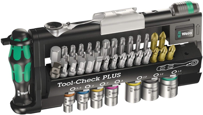 Amazon.com: Wera 056490 Tool-Check Plus Bit Ratchet Set with Sockets - Metric: Industrial & Scientific