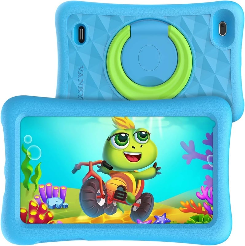 Amazon.com : VANKYO MatrixPad Z1 Kids Tablet 7 inch, 32GB ROM, Kidoz Pre Installed, IPS HD Display, WiFi Android Tablet, Kid-Proof, Blue : Electronics