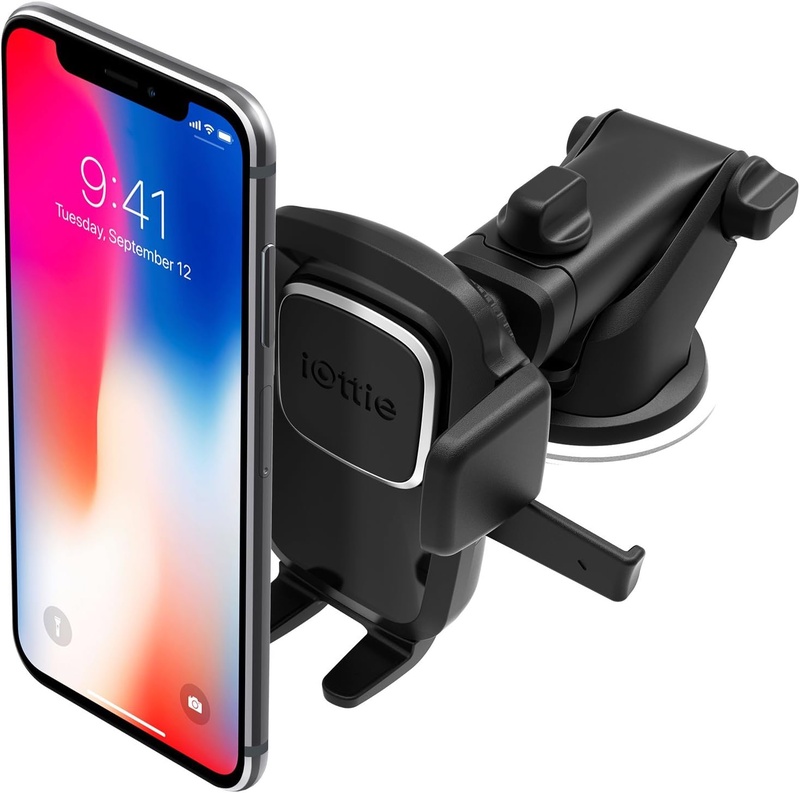 Amazon.com: iOttie Easy One Touch 4 Dash & Windshield Car Mount Phone Holder Desk Stand Pad & Mat for iPhone, Samsung, Moto, Huawei, Nokia, LG, Smartphones