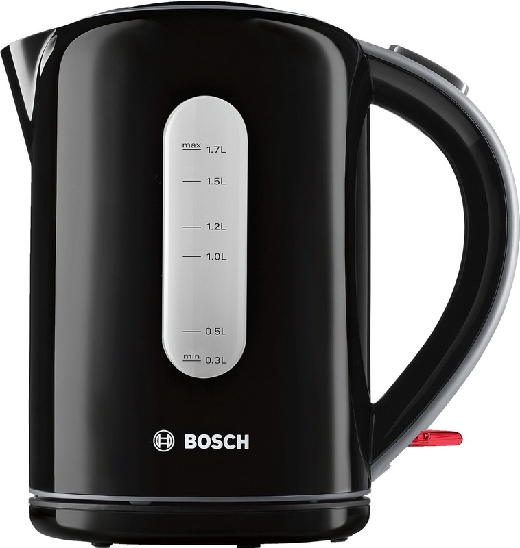 Amazon.com: Kettle, 1.7 l, Black, TWK7603, 2200W Boiling water - elegantly and easily קומקום חשמלי נשלף, שחור, בוש: Kitchen & Dining