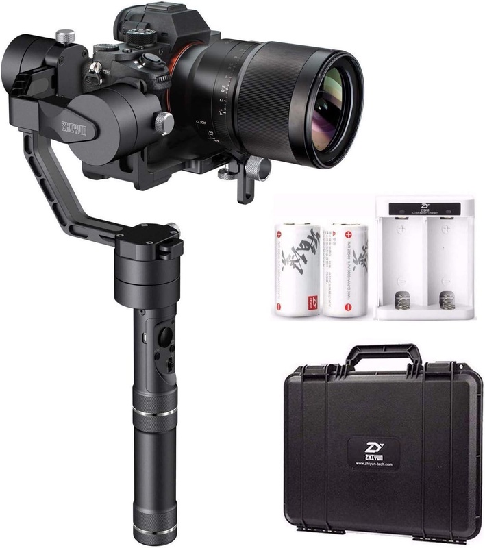 Amazon.com : Zhiyun Crane V2 Handheld Gimbal Stabilizer for Mirrorless DSLR for Sony A7 Panasonic LUMIX Nikon Canon - US Warranty : Camera & Photo