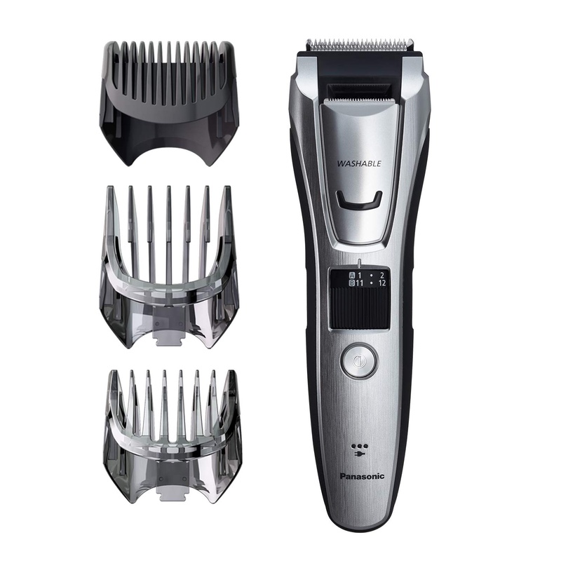 Amazon.com: Panasonic Multigroom Beard Trimmer Kit For Face, Head, Body Hair Styling and Grooming, 39 Quick-Adjust Dial Trim Settings, Cordless/Cord, ER-GB80-S, Silver: Beauty