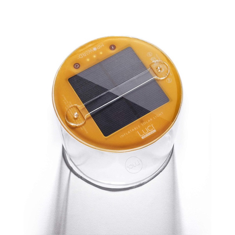 Amazon.com : MPOWERD Luci - The Original Inflatable Solar Light, Clear Finish (New Features) : Sports & Outdoors