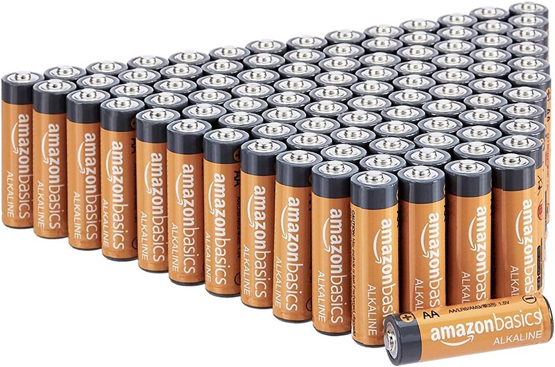 Amazon.com: AmazonBasics AAA 1.5 Volt Performance Alkaline Batteries - Pack of 100 (Appearance may vary): Health & Personal Care