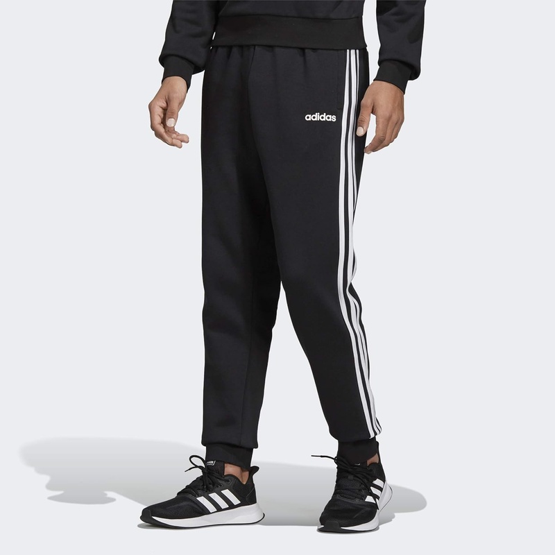 Amazon.com: adidas Men's Essentials 3-stripes Fleece Jogger Pant,Black/White,X-Large: Clothing