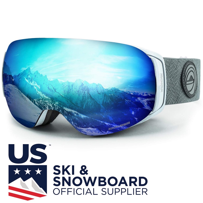 Amazon.com : WildHorn Outfitters Roca Ski Goggles & Snowboard Goggles- Premium Snow Goggles for Men, Women and Kids. Features Quick Change Magnetic Lens System with Integrated Clip Lock. : Sports & Outdoors