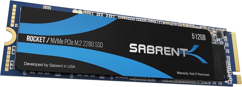 Amazon.com: Sabrent 512GB Rocket NVMe PCIe M.2 2280 Internal SSD High Performance Solid State Drive (SB-ROCKET-512): Computers & Accessories