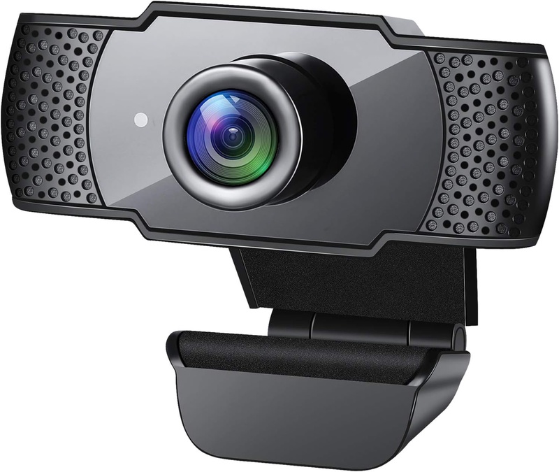 Amazon.com : Webcam with Microphone, 1080P HD Streaming USB Computer Webcam [Plug and Play] [30fps] for PC Video Conferencing/Calling/Gaming, Laptop/Desktop Mac, Skype/YouTube/Zoom/Facetime : Camera & Photo