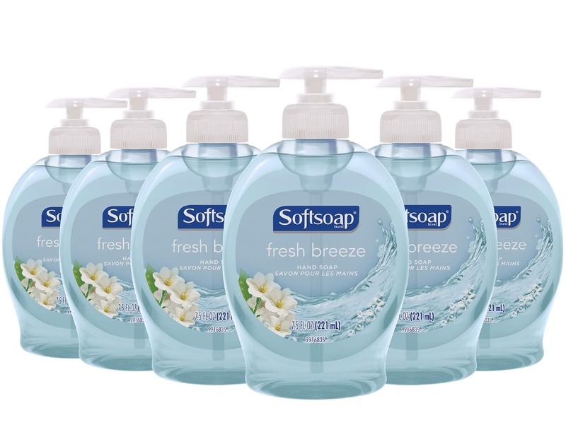 Amazon.com: Softsoap Liquid Hand Soap, Fresh Breeze - 7.5 fluid ounce (Pack of 6): Beauty