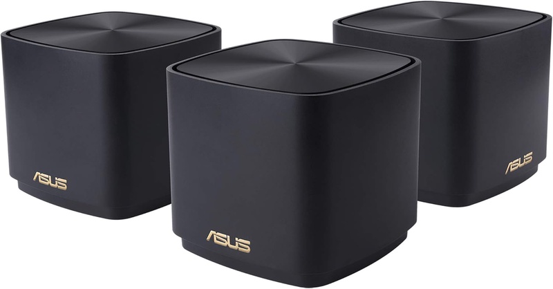Amazon.com: ASUS ZenWiFi AX Mini Mesh WiFi 6 System (AX1800 XD4 3PK) - Whole Home Coverage up to 4800 sq.ft & 5+ rooms, AiMesh, Included Lifetime Internet Security, Easy Setup, Parental Control, Charcoal: Computers & Accessories